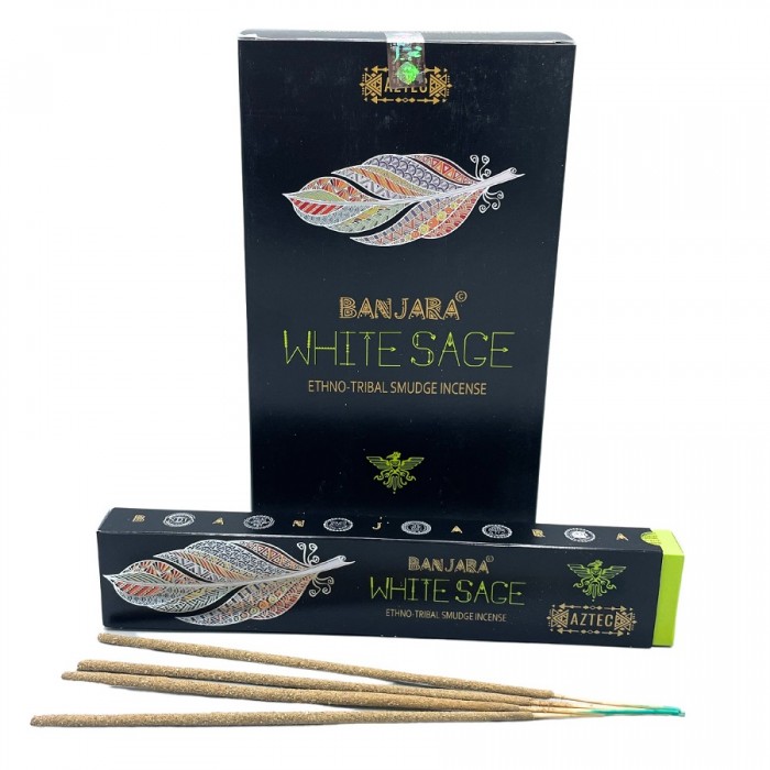 Banjara Tribal Smudge Incense - White Sage Αρωματικά στικ